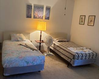 Twin beds