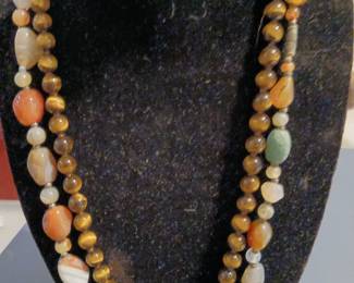 Tigers eye and misc stones