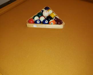Texas Longhorn Pool Table