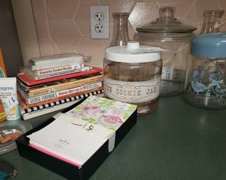 Cookie Jar & Cookbooks