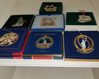 Texas Capital Ornaments