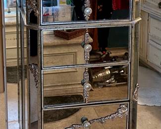 Beautiful mirrored lingerie chest