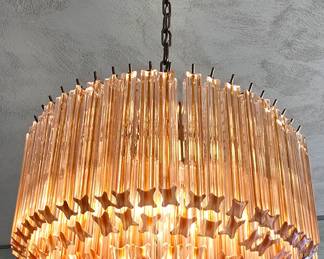 Murano Chandelier - some crystals are cracked