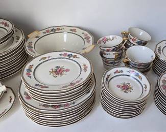 CH Haviland Limoges Ivory China made for Macy's - Selling the lot - some pieces have chips