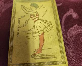 Vintage leather post cards