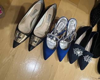 40 pair designer shoes