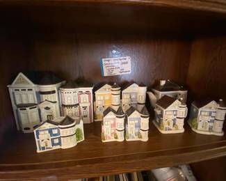 Victorian House Canisters