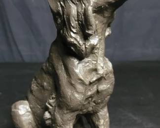 Lot # : 624 - Vintage cast iron dog door stop