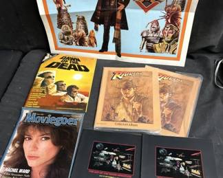 Lot # : 485 - Lot of movie posters and collectors albums