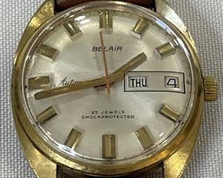 Lot # : 340z - Vintage Belair automatic watch
