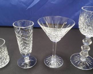 Lot # : 389 - Group of Waterford crystal stemware