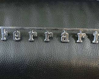 Lot # : 690v - Vintage Ferrari 308 metal car emblem