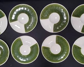 Lot # : 445 - 8 mid-century modern Portuguese artichoke