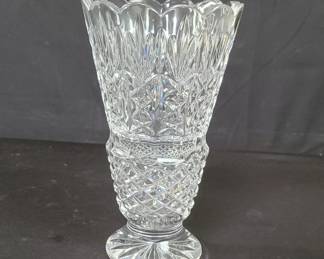 Lot # : 397 - Signed Waterford crystal master cutter scalloped
