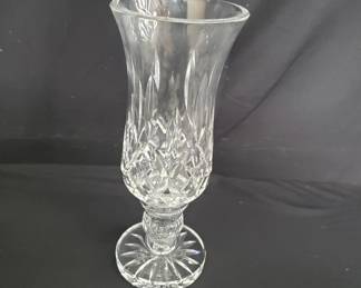 Lot # : 547 - Waterford crystal Lismore hurricane lamp