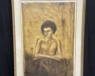 Lot # : 99 - Framed pencil signed Jonathan Barbieri Serigraph