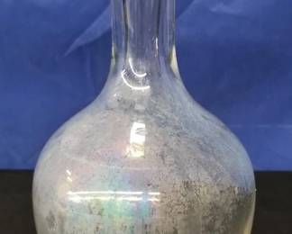 Lot # : 375 - Port etched glass Carafe