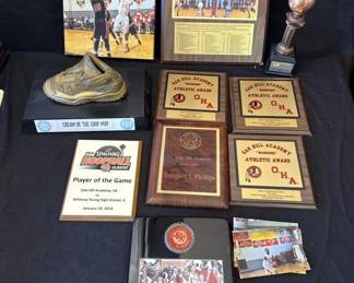Lot # : 247z - Brandon Jennings/Terrence Phillips Oak Hill awards