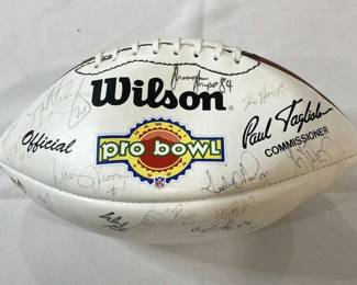 Lot # : 324z - 1994 Hawaii Pro Bowl autographed football
