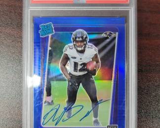 Lot # : 77 - 2021 Donruss Optic Rashod Bateman