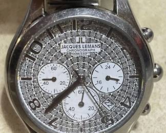 Lot # : 779v - Jacques Lemans chronograph watch