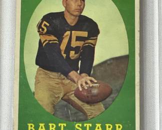 Lot # : 277z - Bart Starr 1958 Topps