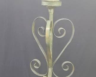 Lot # : 650 - Vintage iron table lamp