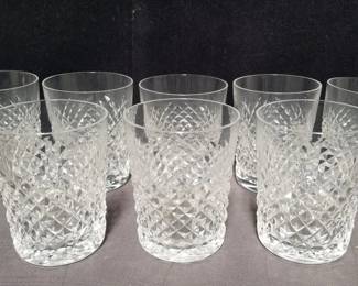 Lot # : 96 - 8 Waterford crystal Alana old fashioned glasses