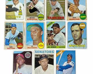 Lot # : 279z - Lot of 1960s baseball cards