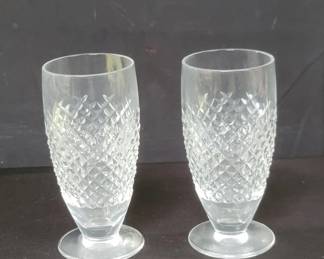 Lot # : 435 - Pair of Waterford crystal Alana ice tea glasses