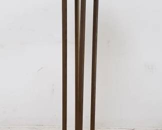 Lot # : 381 - Vintage brass floor lamp