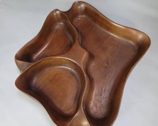 Lot # : 371 - Mid century modern Fred Roberts style monkey pod