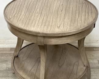 Lot # : 527 - Contemporary two tier round table