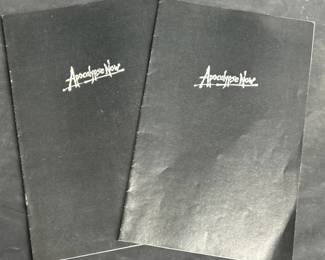 Lot # : 483 - Pair of vintage Apocalypse now movie program