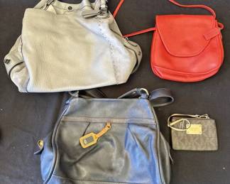 Lot # : 242z - Group of 3 handbags & 1 wallet