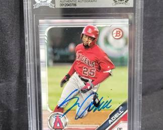 Lot # : 83 - 2019 Bowman Prospects #BP4 Jo Adell
