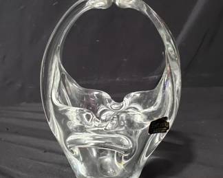 Lot # : 742 - The Toscany collection hand blown basket