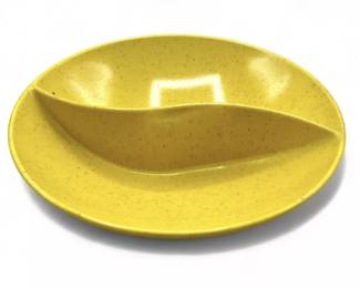 Lot # : 359a - Mid century Holiday Kenro melamine yellow speckle