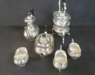 Lot # : 318 - Group of Sheffield electro-plated nickel silver