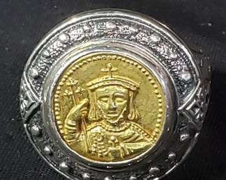 Lot # : 724 - Konstantino sterling silver ring