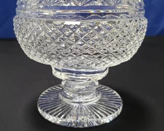 Lot # : 337 - Signed Waterford crystal footed bowl