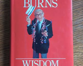 Lot # : 322a - Autographed George Burns "Wisdom of the 90's"