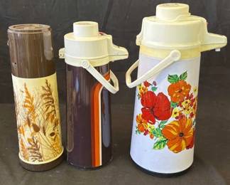 Lot # : 208z - Group of 3 vintage 1970's drink dispensers