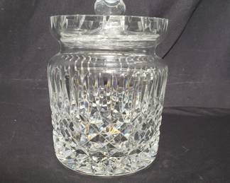 Lot # : 51 - Waterford crystal biscuit barrel