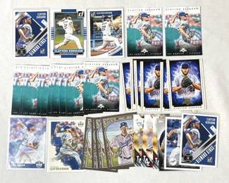 Lot # : 280z - Lot of Clayton Kershaw baseball cards
