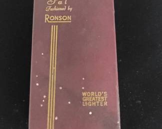 Lot # : 675 - Vintage Ronson cigarette/lighter case