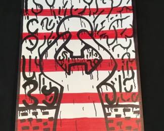 Lot # : 171f - Ink on paper drawing