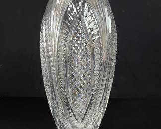 Lot # : 342 - Signed Waterford crystal Reflections vase