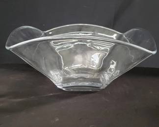 Lot # : 383 - Simon Pearce glass bowl