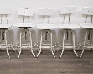 Lot # : 67 - 7 Restoration Hardware-style bar stools